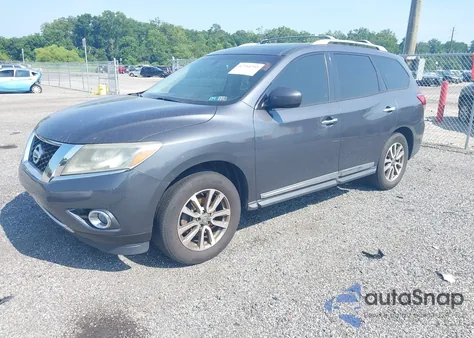 2013 Nissan Pathfinder S/Sv/Sl/Platinum z USA, uszkodzony, nr VIN 5N1AR2MM5DC653605
